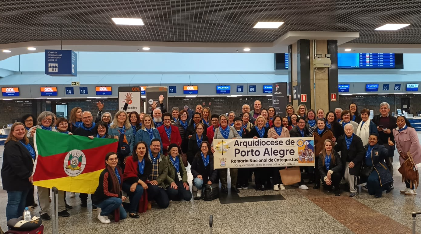 Arquidiocese de Porto Alegre participa da Romaria Nacional de Catequistas